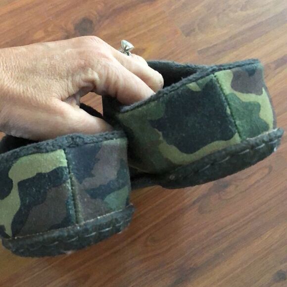 SOREL Camo Sherpa lined mule slipper youth 4 - Picture 4 of 10